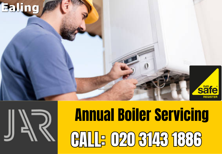 annual boiler servicing Ealing